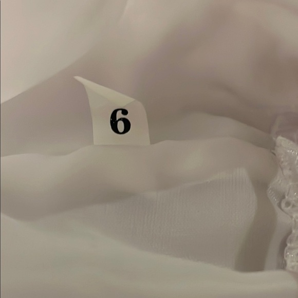 3/$20 Baby Sateen & Lace Bonnet White - Picture 6 of 6